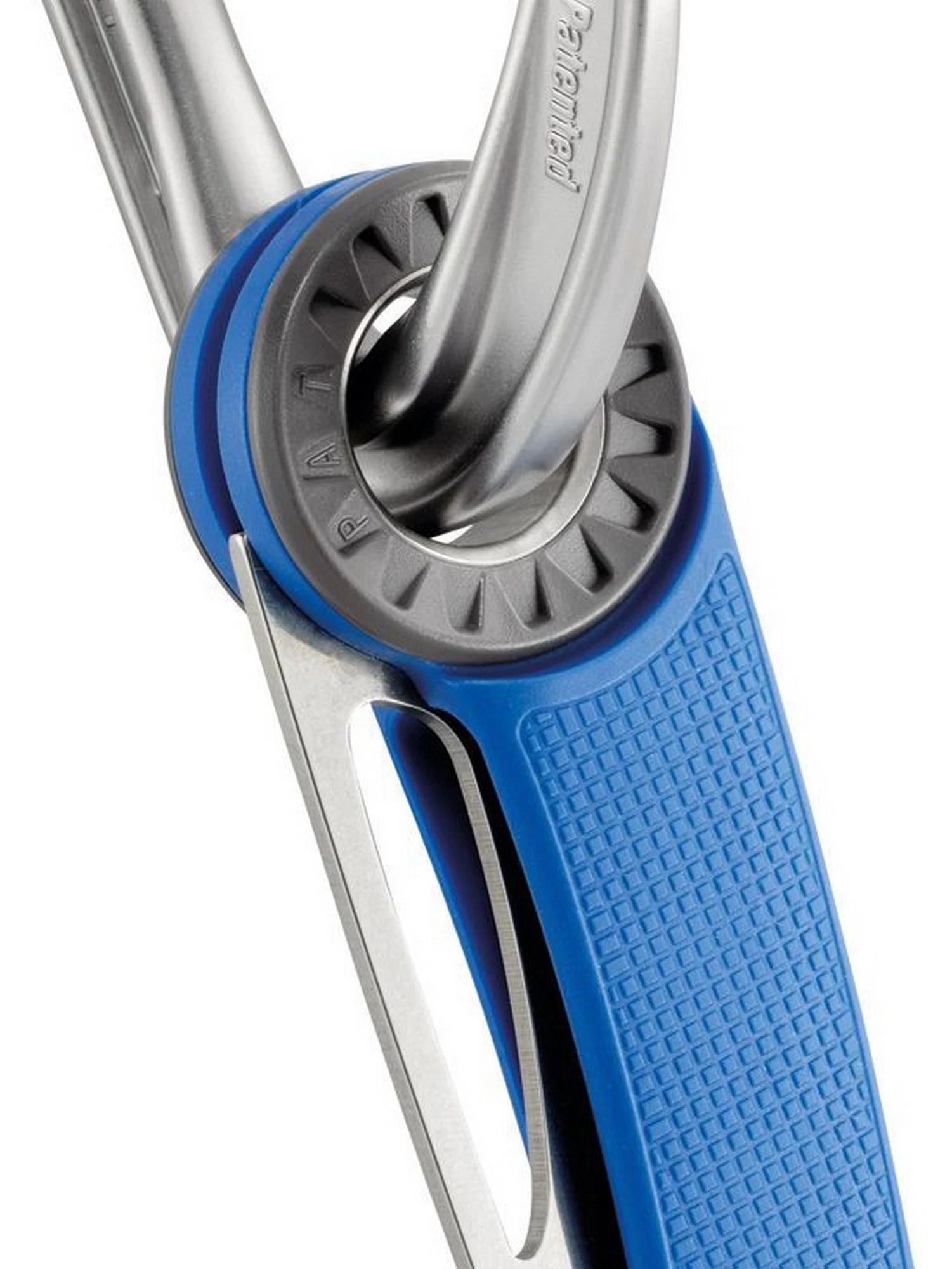 Coltello Serramanico Spatha Blu 2/4