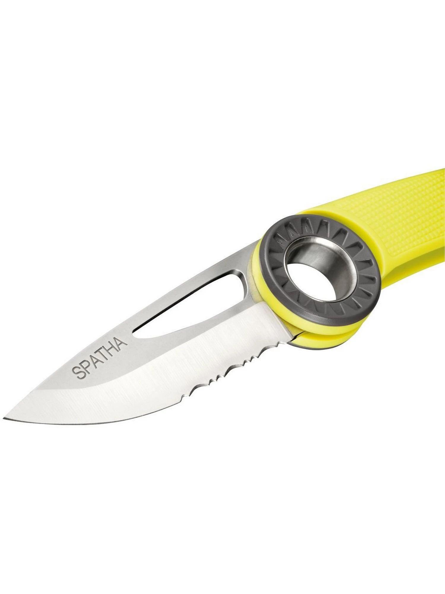 Coltello Serramanico Spatha Giallo 2/6
