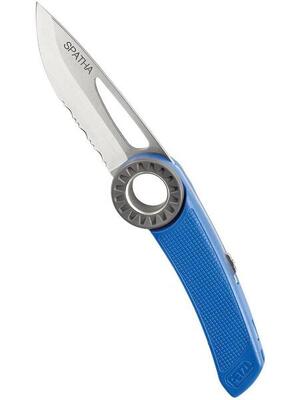 Coltello Serramanico Spatha Blu
