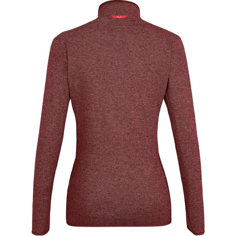 Pulover polar Rocca 2 Pl W Fz - rosu femei