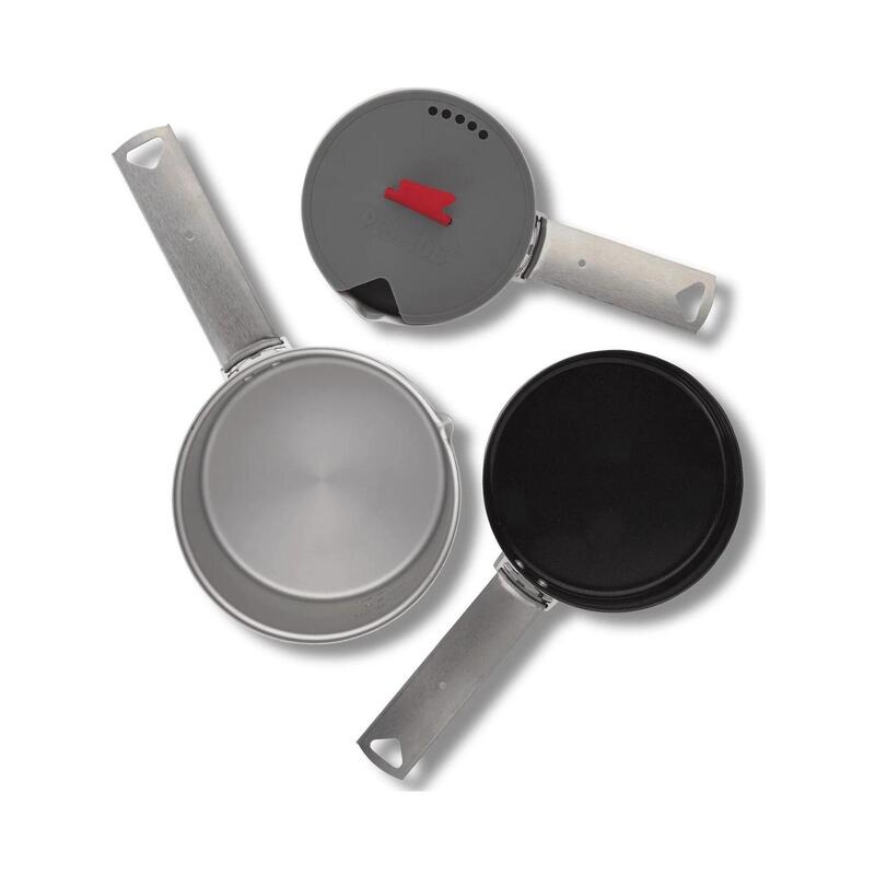 Essential Trek Pot SET férfi főzőedény készlet - szürke