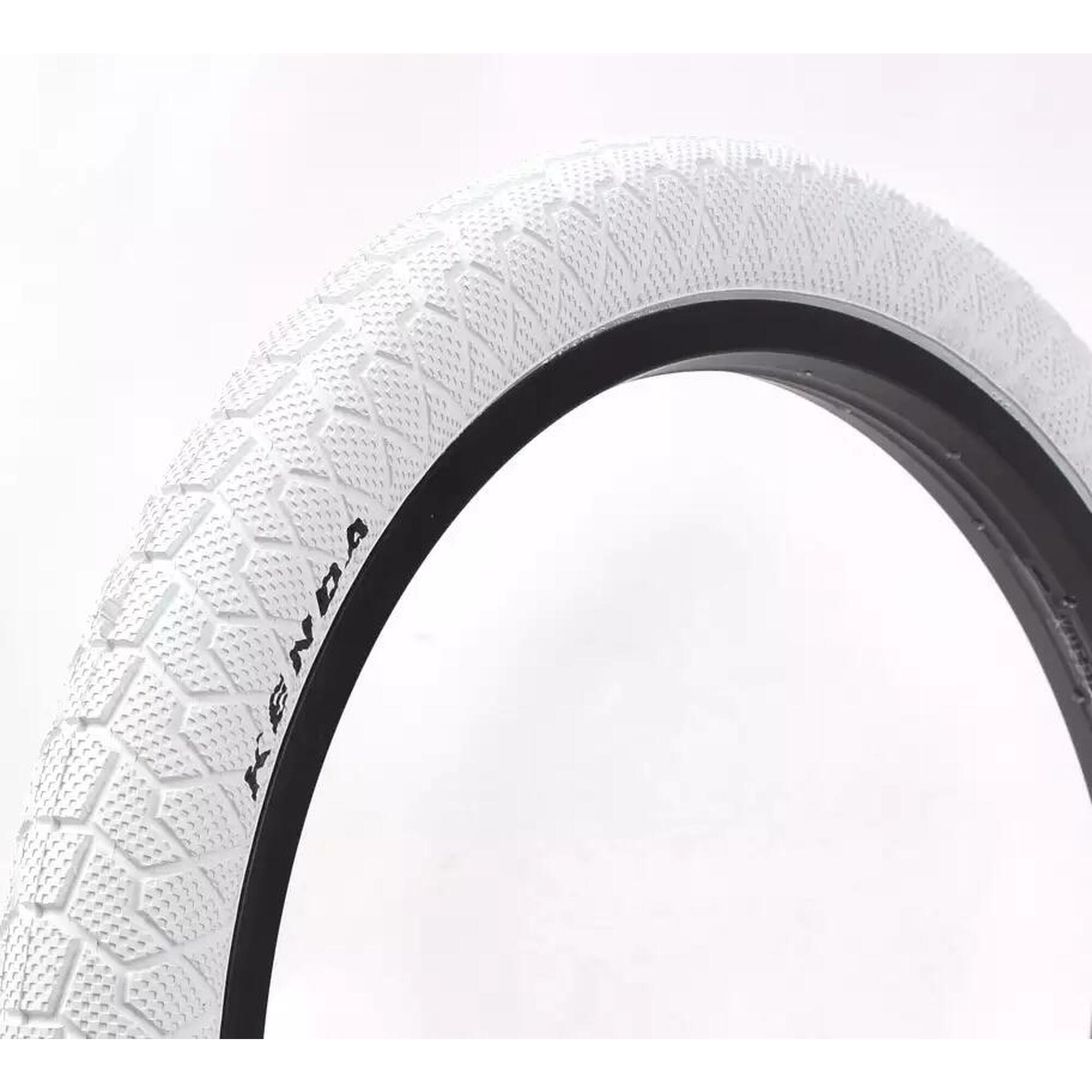 Khebikes - Pneu Bmx Blanc 20x1,95 Pouces Kenda - Pneu - Blanc - Decathlon