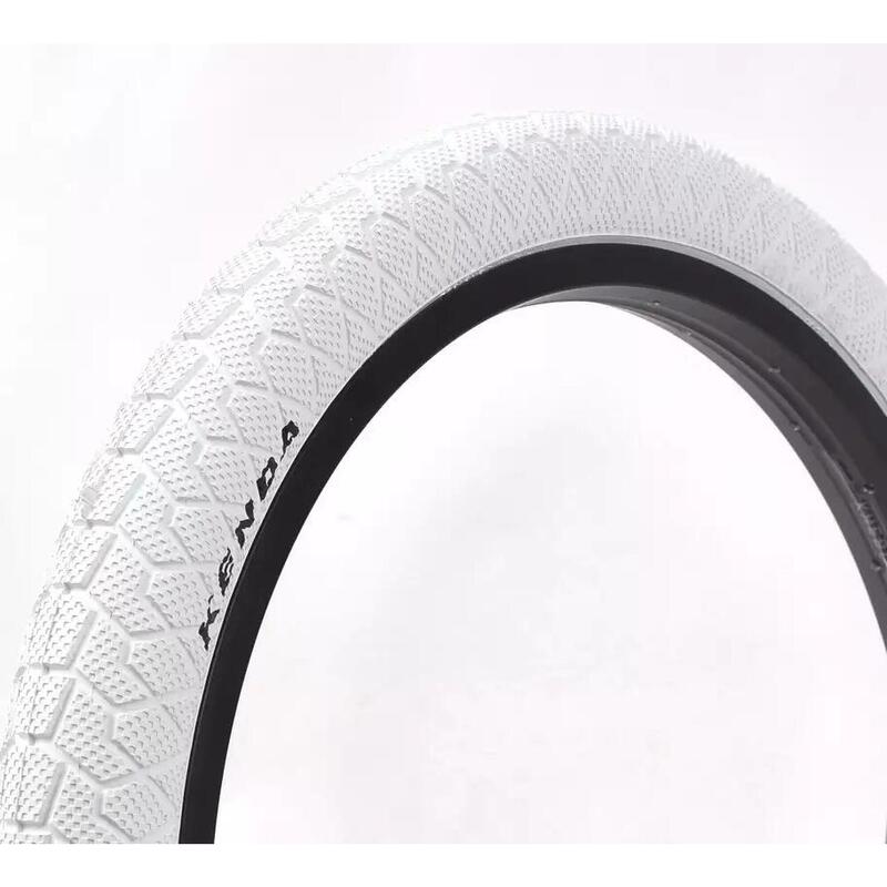 Pneu BMX Blanc 20x1,95 pouces KENDA