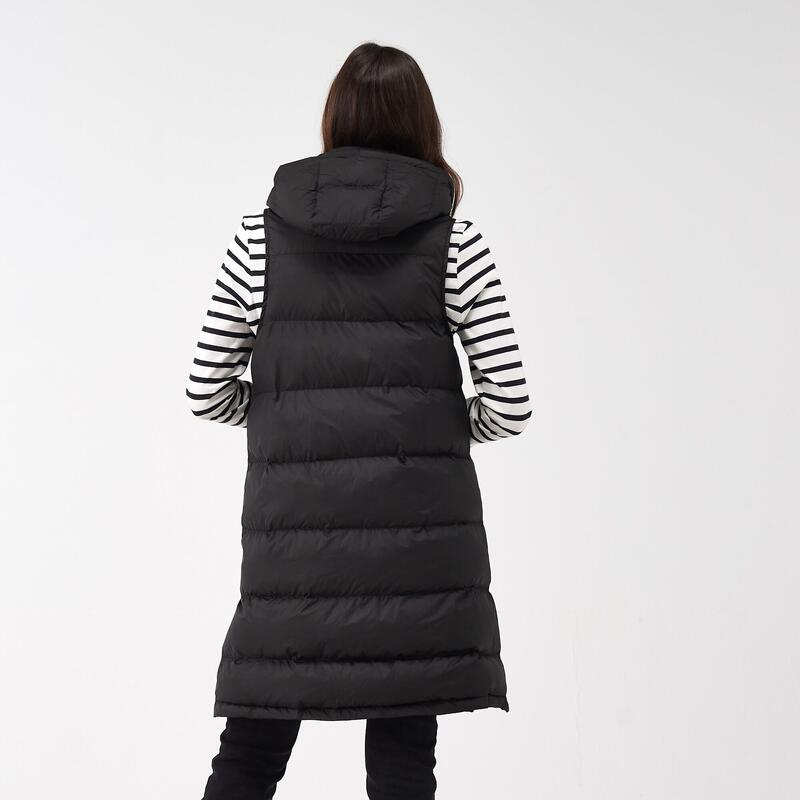 Bodywarmer Wandelen Dames Waterafstotend Gequilt Zonder Mouwen Ganella