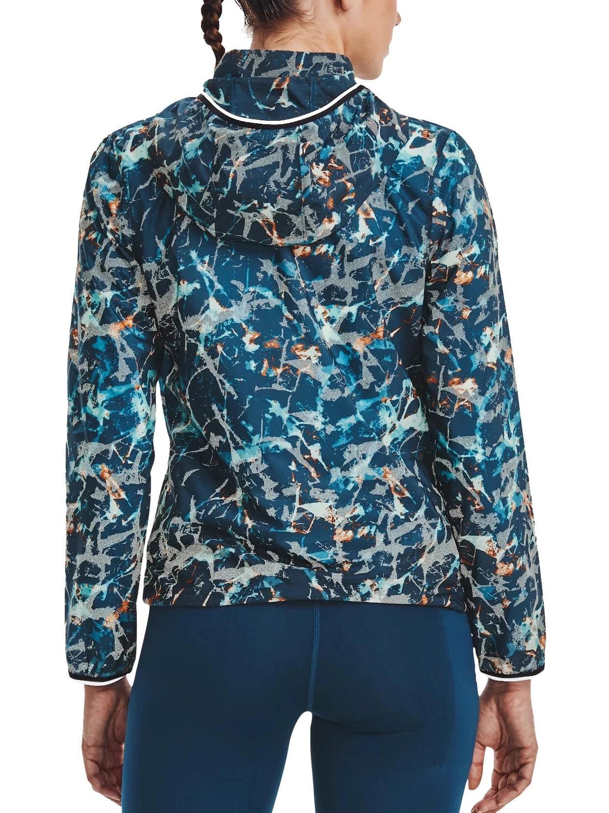 Laufjacke UA Storm Outrun Cold Jacket Damen - blau 2/7