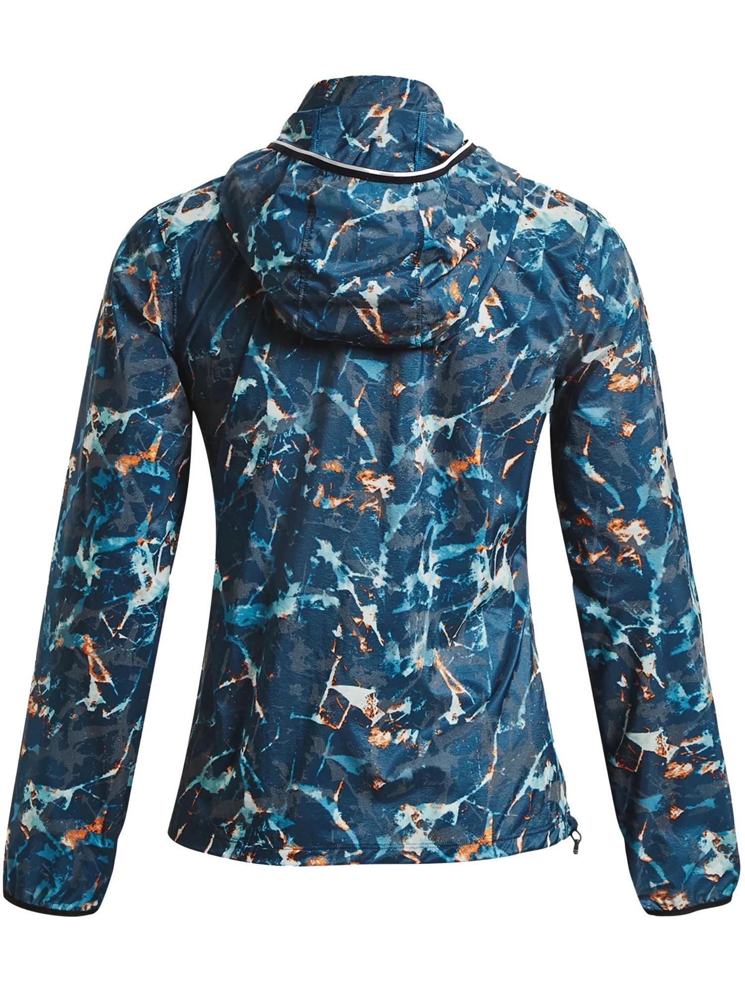Laufjacke UA Storm Outrun Cold Jacket Damen - blau 5/7