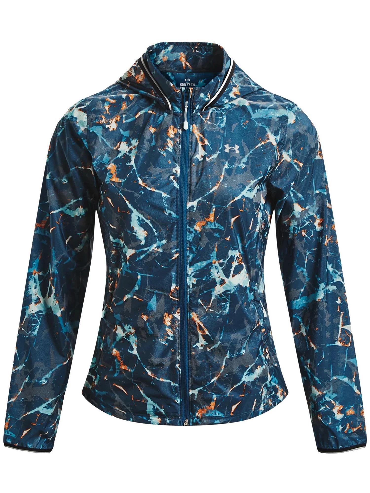 Laufjacke UA Storm Outrun Cold Jacket Damen - blau 4/7
