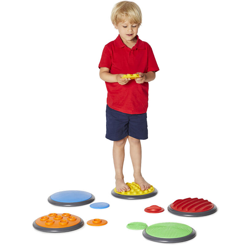 Tastspiel 1 von 5 großen Platten + 5 kleinen Platten für Kinder Sporti 6/7