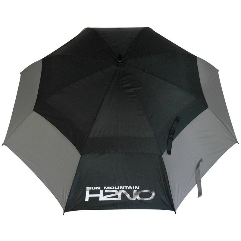 SUN MOUNTAIN Parapluie De Golf  H2NO  de golf à double auvent  anthracite Gris