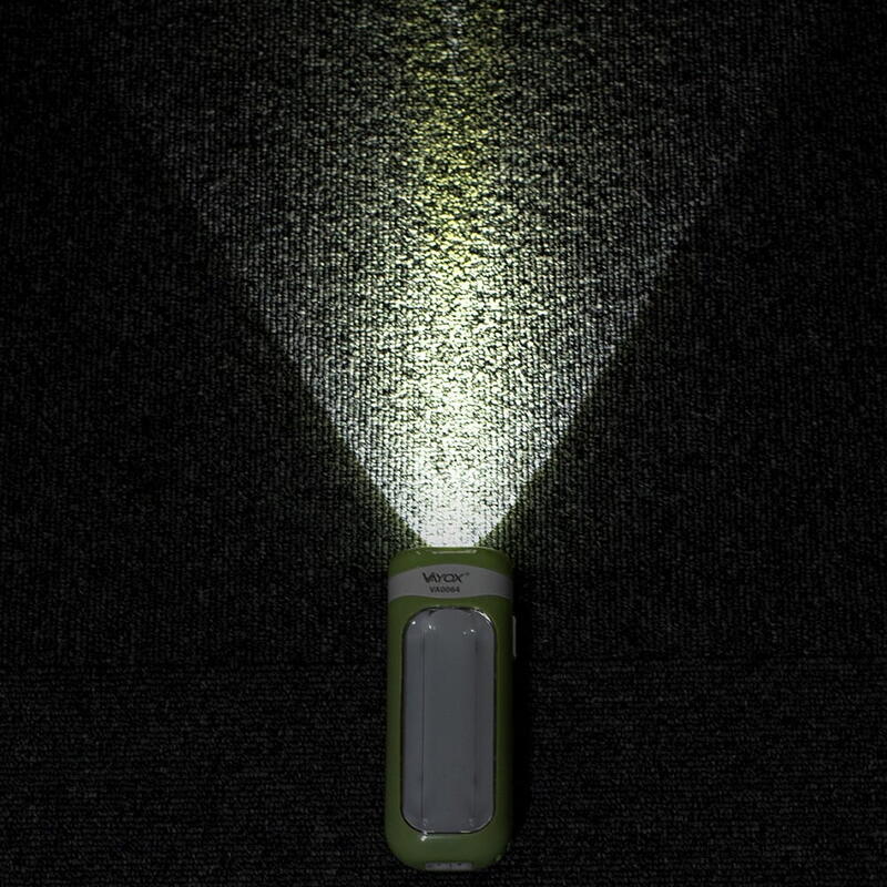 Latarka ręczna Vayox VA0064 akumulatorowa, ze światłem bocznym