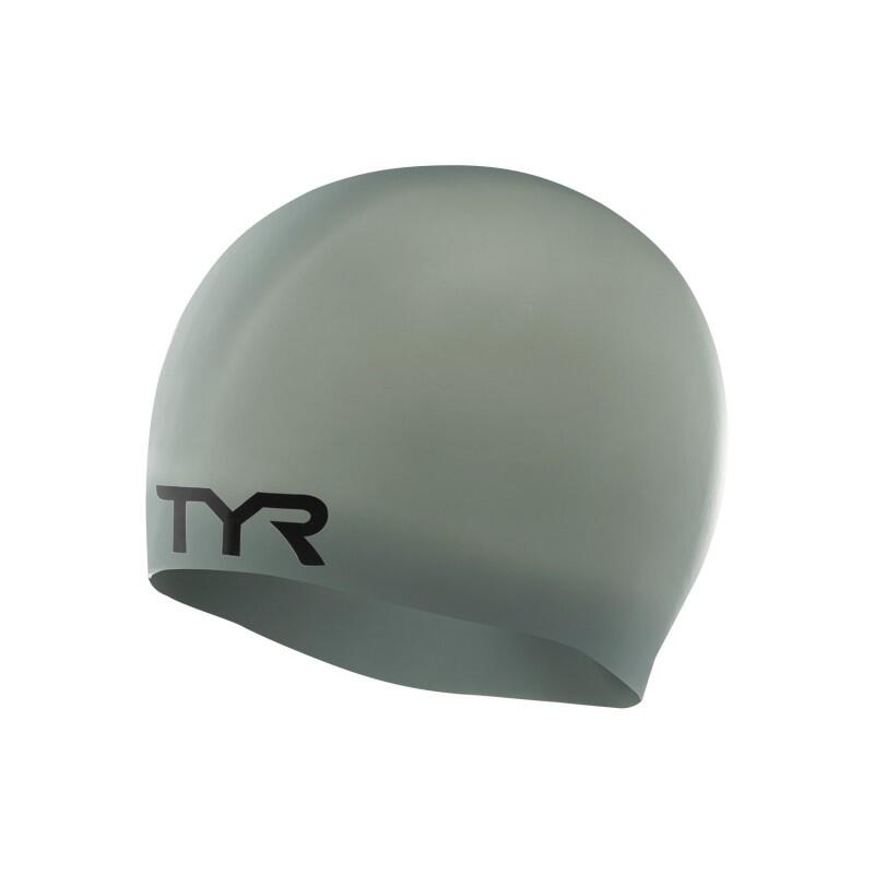 Bonnet de bain silicone lisse TYR adulte Wrinkle-Free