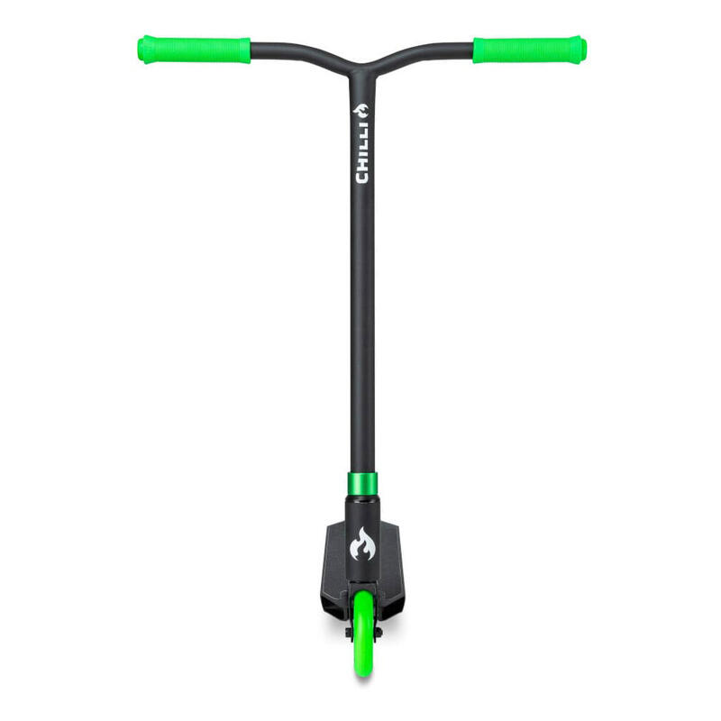 Trottinette freestyle Chilli Base - noir / vert