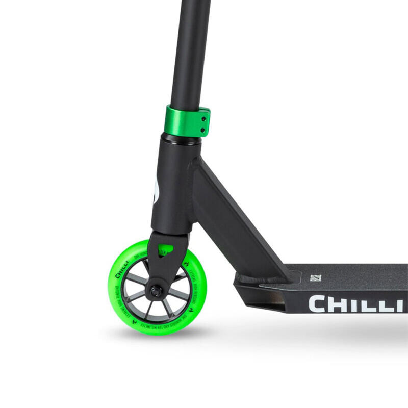 Trottinette freestyle Chilli Base - noir / vert