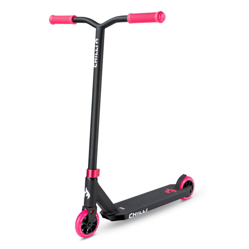 CHILLI PRO SCOOTER Pink Stunt Scooter - Chilli Pro Scooters - Base All Star