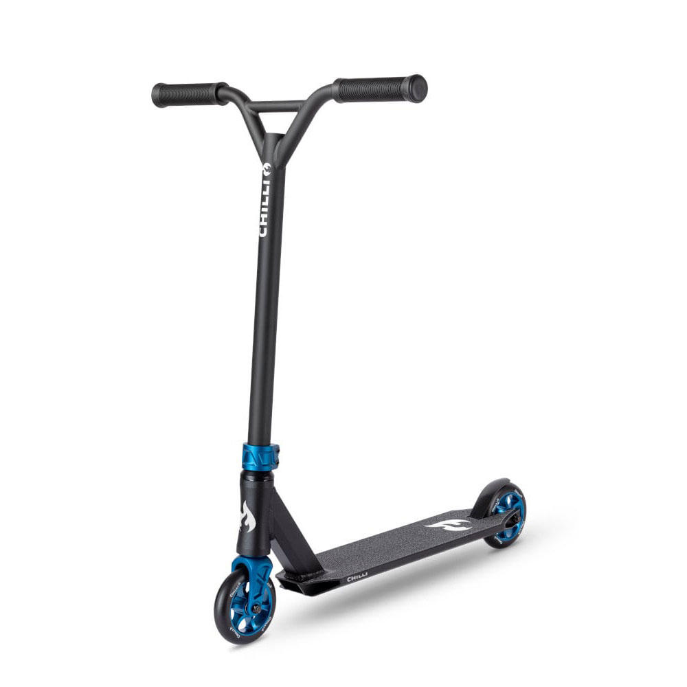 CHILLI PRO SCOOTER Chilli 4000 Pro Stunt Scooter blue — Aluminium Deck 50 x 11.5 cm