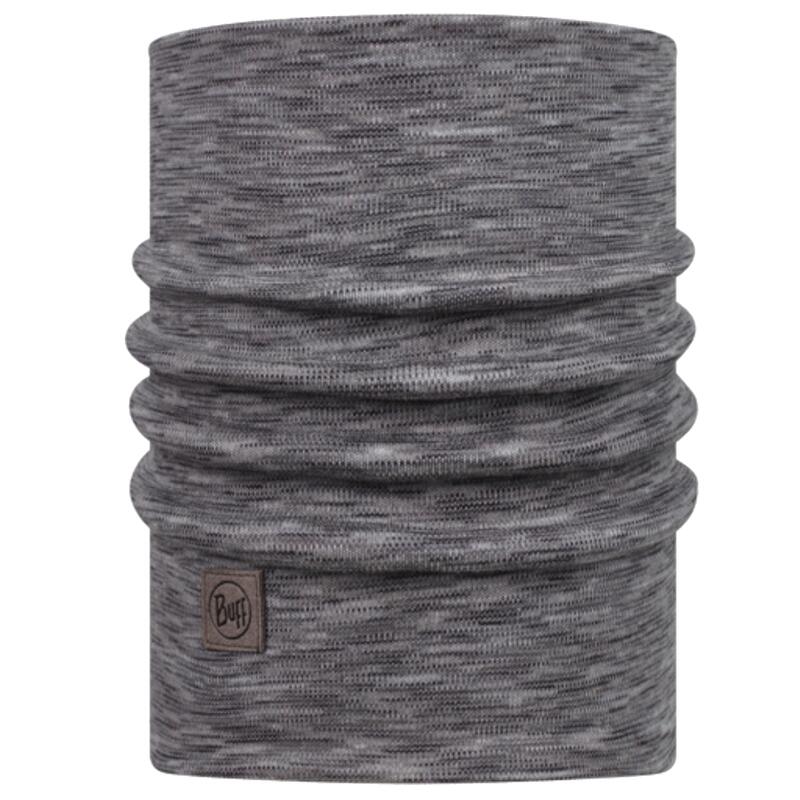 Gorros Buff Heavyweight Merino Wool Fog Grey Multi Stripes