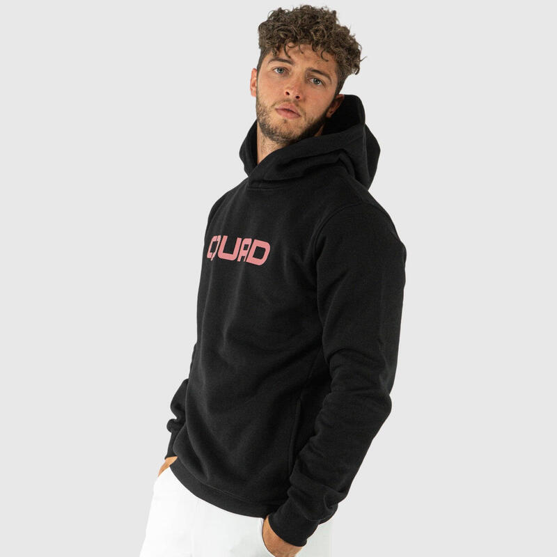 HOODIE PADEL QUAD COMFY 100% ALGODÃO PRETO HOMEM