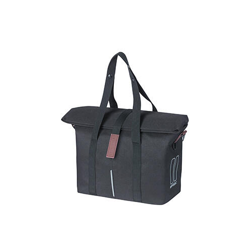 Basil City Fahrradhandtasche KF-Hook 39x15x27cm, schwarz, 8-11L, KF-Hook 7/7