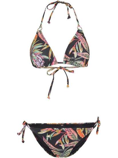 Bikini Capri - Bondey Bikini Set Damen - Schwarz