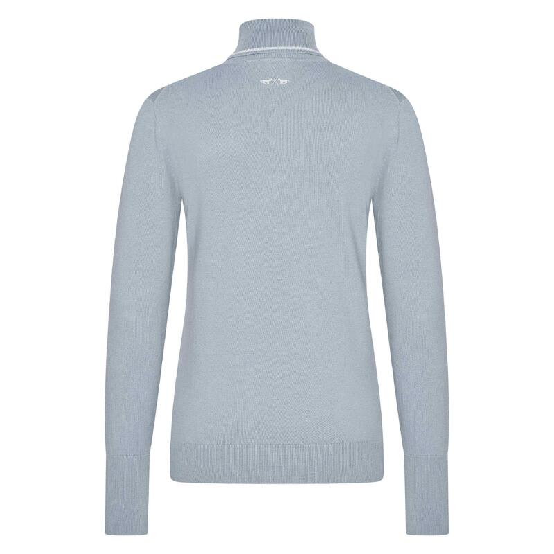 Damen Rollkragenpullover gestrickt HVPMable cloud grey