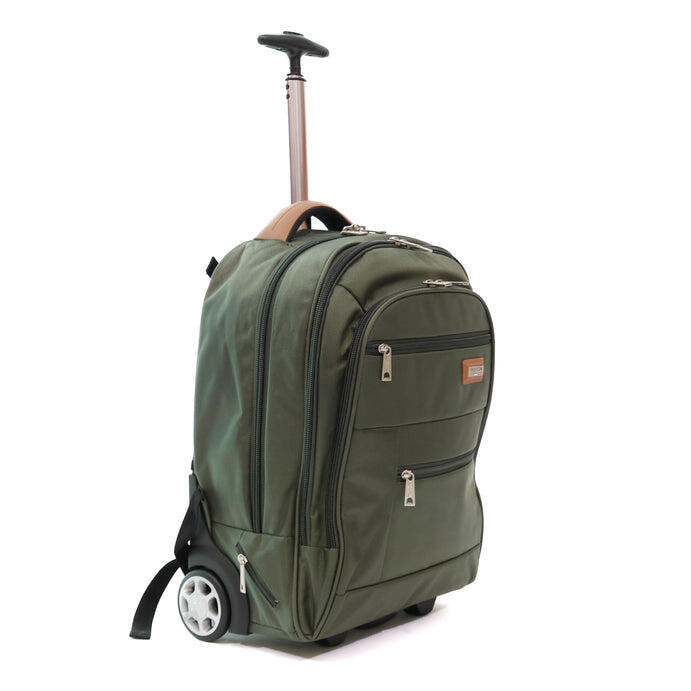 Rucsac Tip Troler Atena Ella Icon Verde 49x35x23 cm