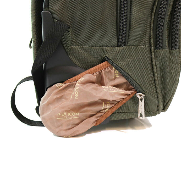 Rucsac Tip Troler Atena Ella Icon Verde 49x35x23 cm