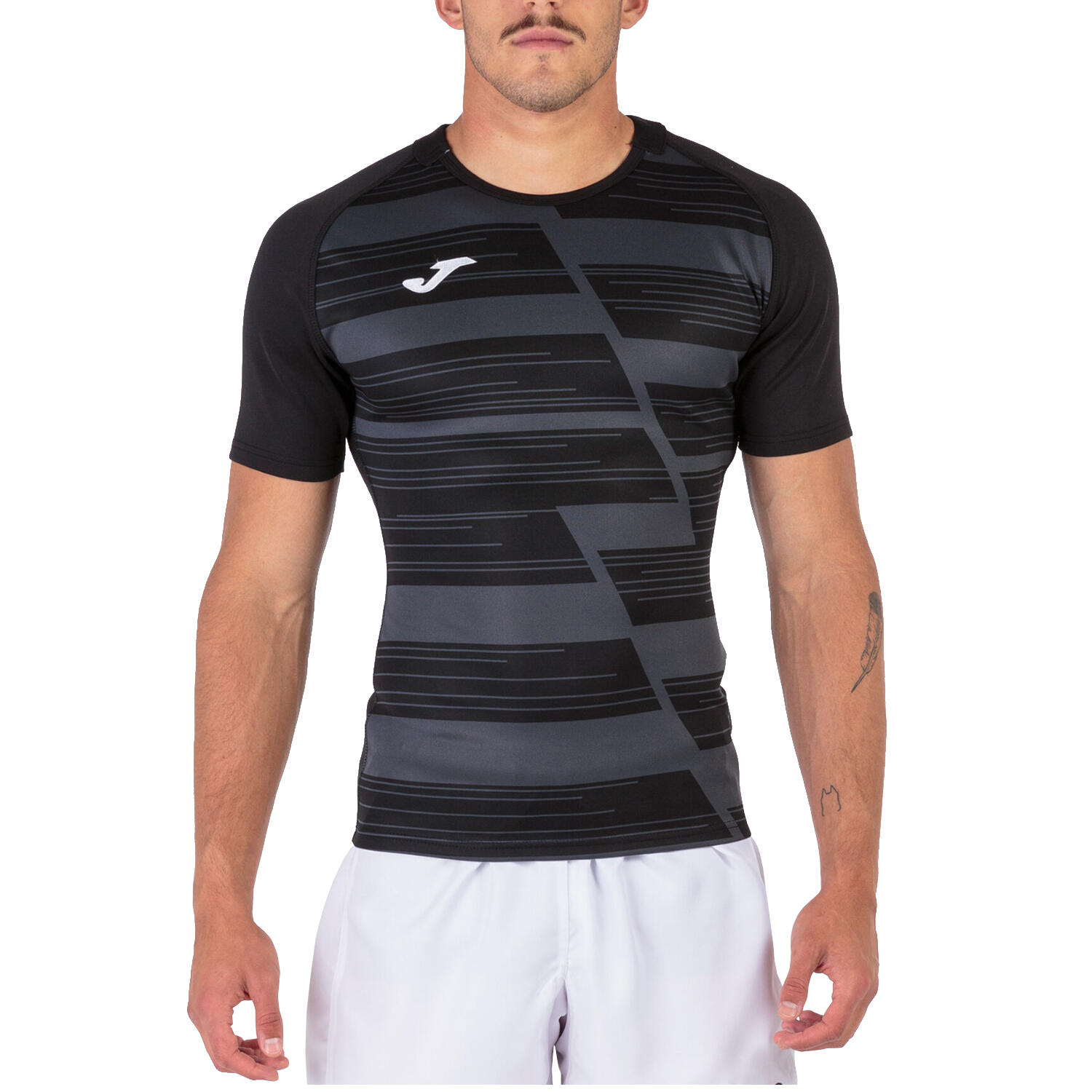 T-Shirt Homem Joma Courtes Haka Cinzento 2/3