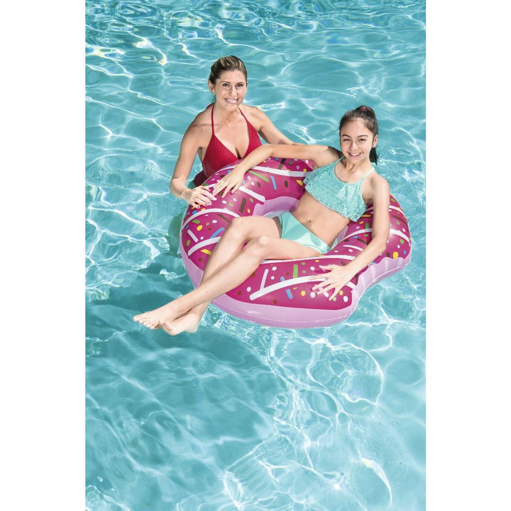 Zwemband donut 107 cm | roze