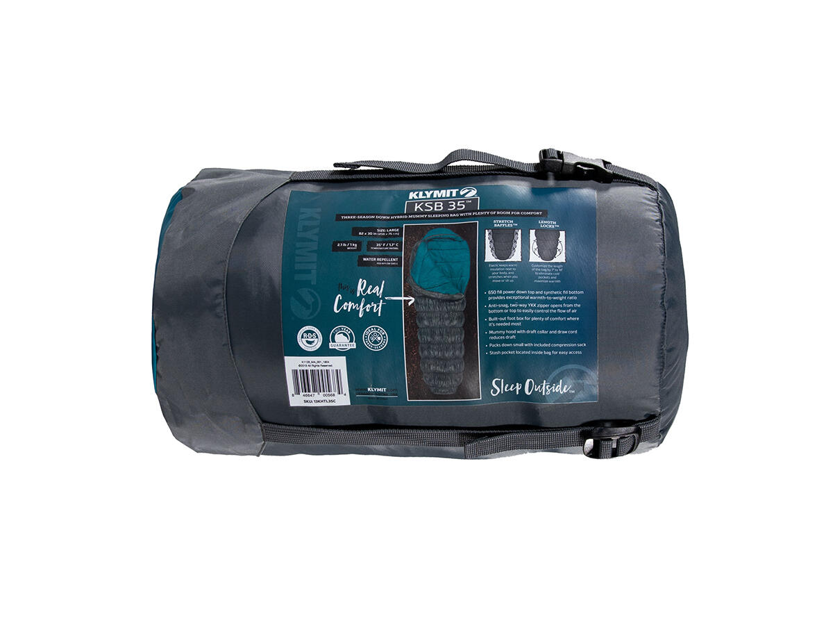 Schlafsack - KSB 35 grau 6 °C 4/6