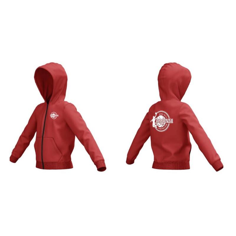 BBC Campinia Zoodie rouge junior 123-130CM