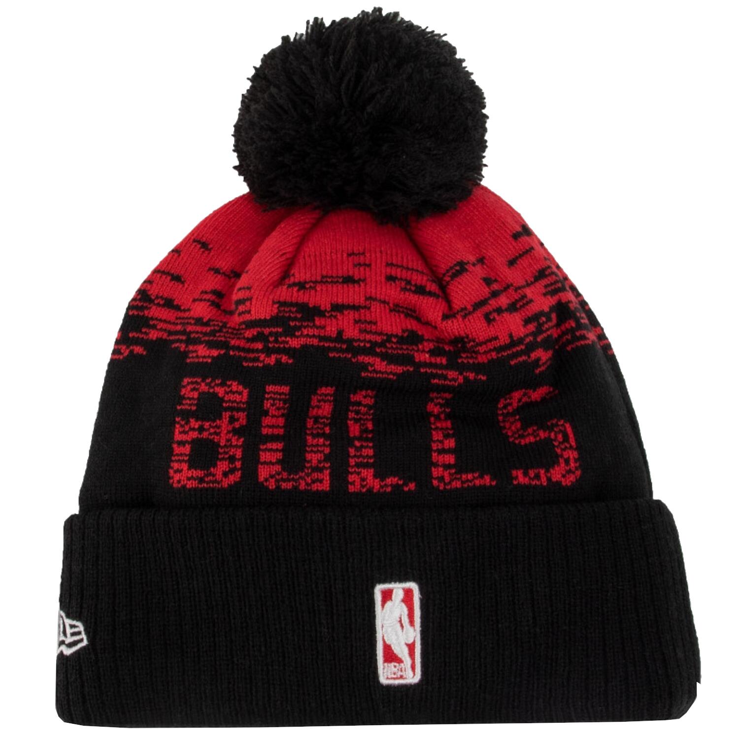 Bonnet New Era  NBA Sport Knit Cuff Chicago Bulls 2/3