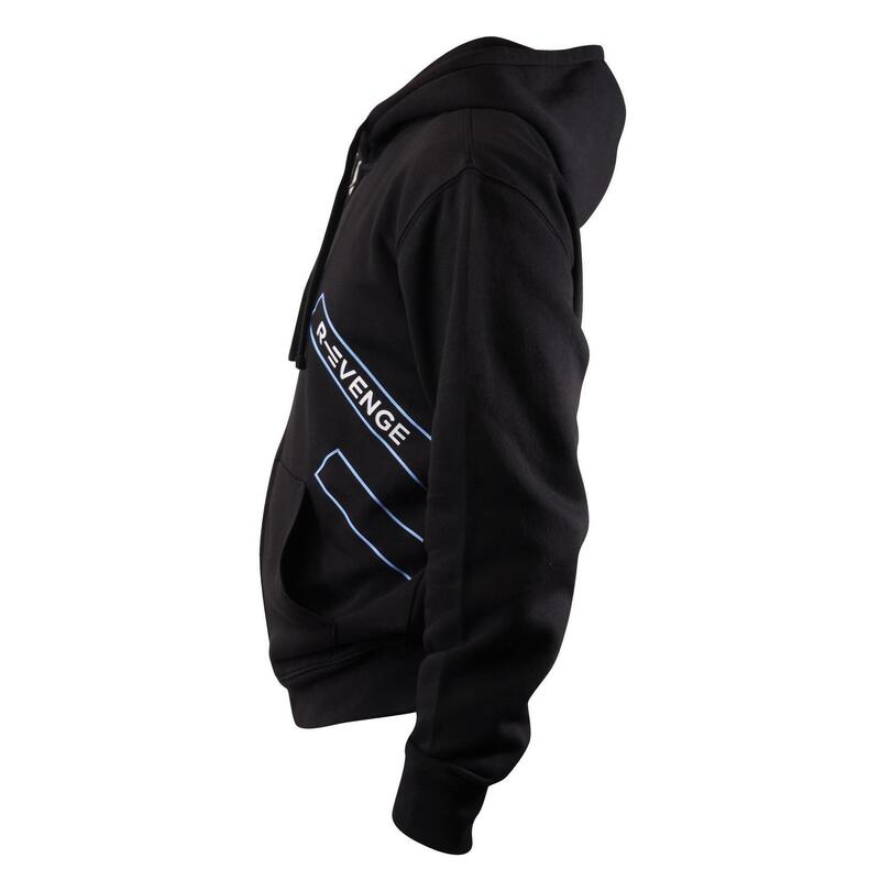 Sudadera hombre fitness gimnasio y tiempo libre negra