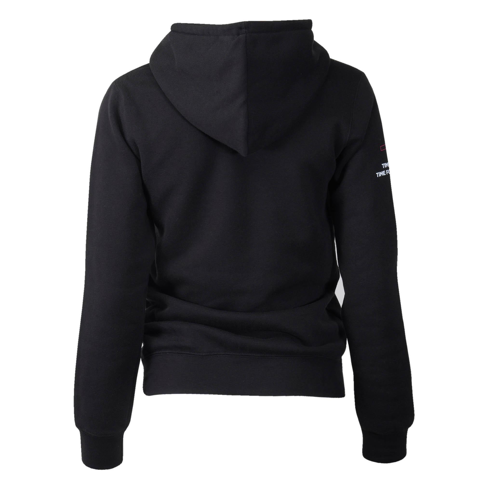 sweatshirt dames  fitness en vrije tijd zwart 2/6