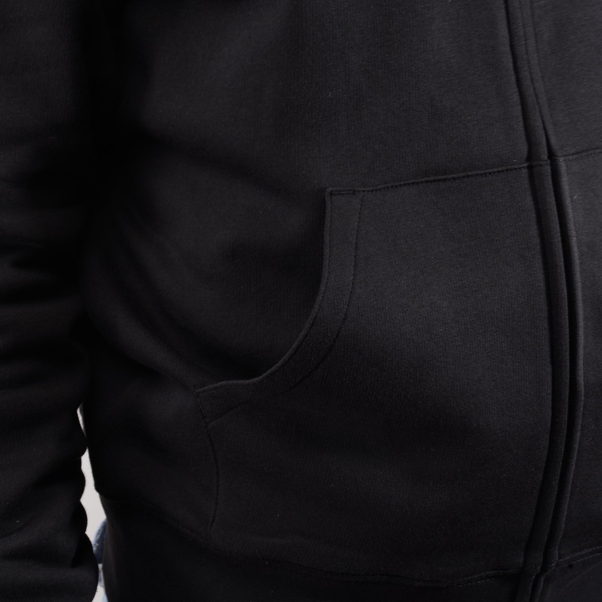 sweatshirt dames  fitness en vrije tijd zwart 4/6