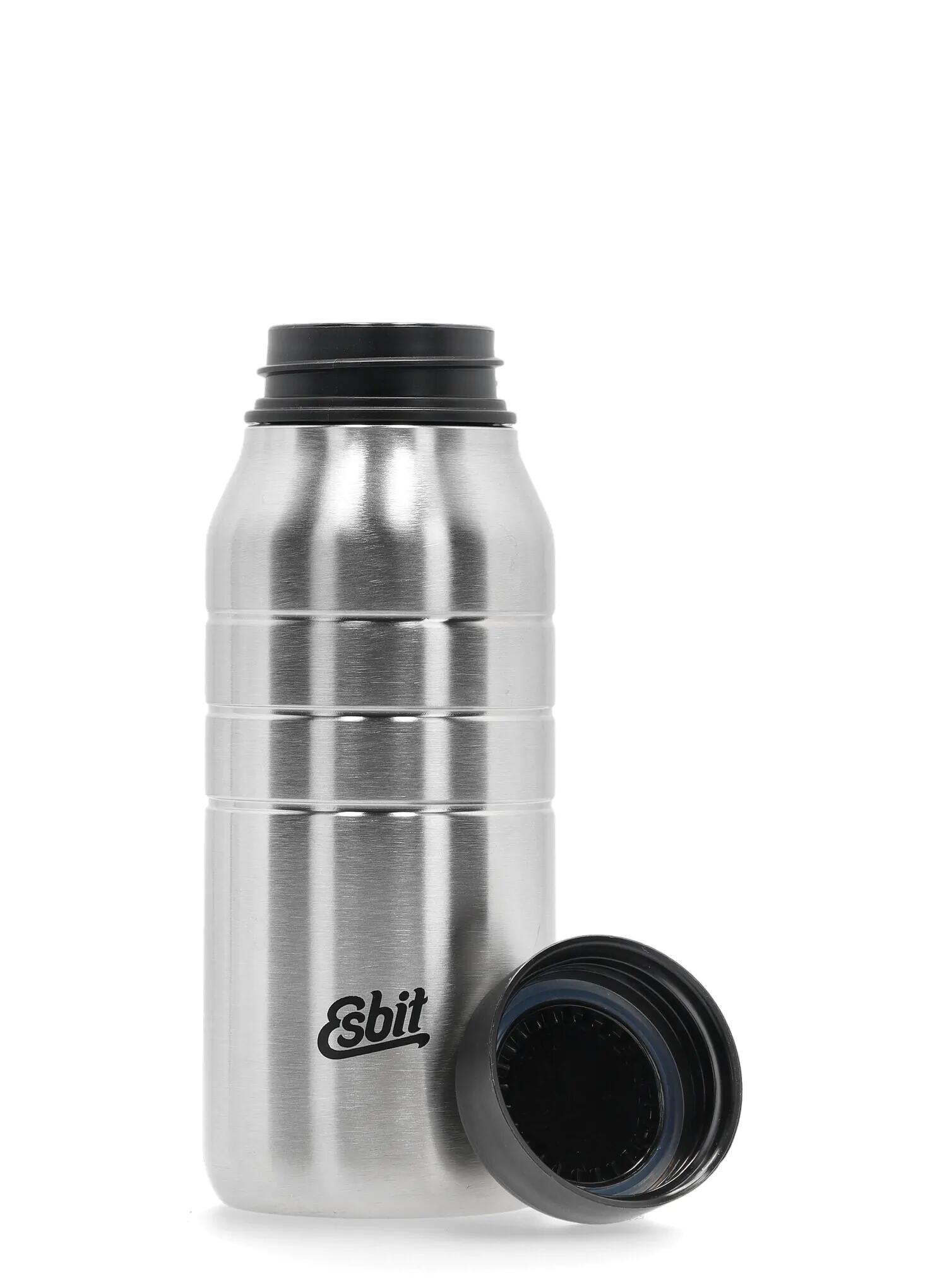 Gourde en acier inox ouverture rapide Esbit 2/5