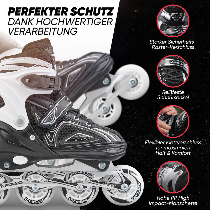 Super Blades X Pro - größenverstellbare Inlineskates