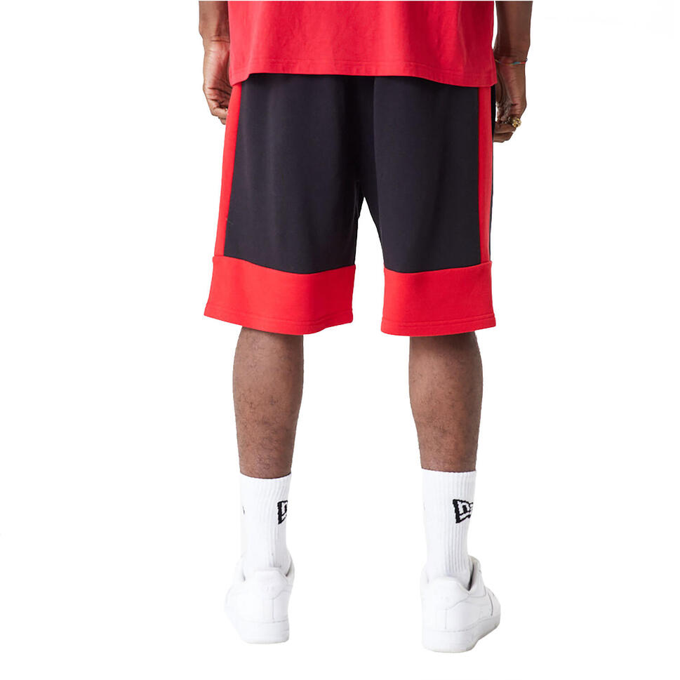 Spodnie sportowe męskie New Era Nba Colour Block Short Bulls