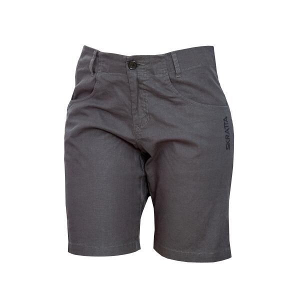 Wander- und Outdoorshorts Hemp-Mix Brita Damen Atmungsaktiv Robust 3/4