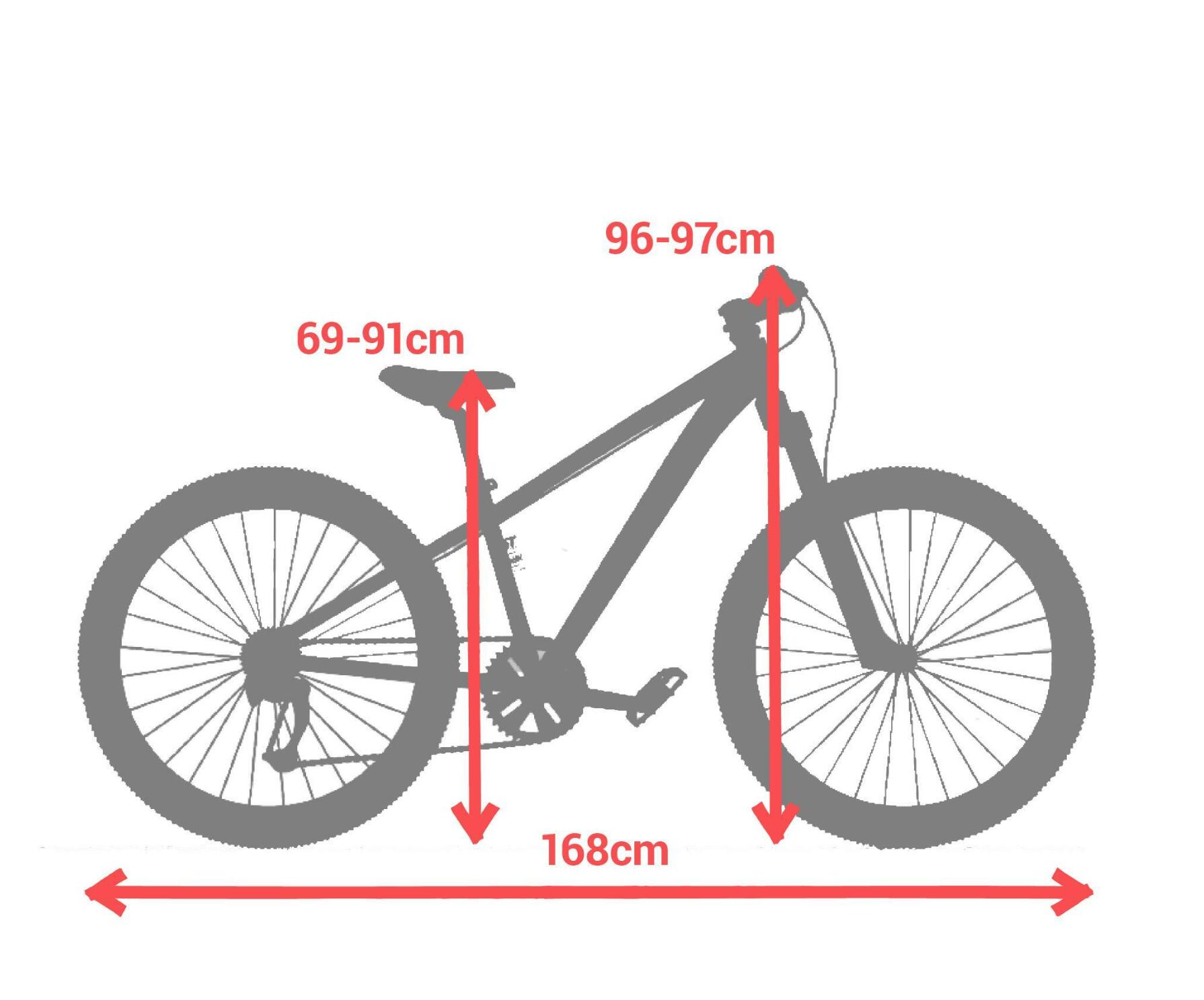 Second Life - Rower górski MTB dziecięcy Rockrider Expl 500 20” - Rower Używany 6/6