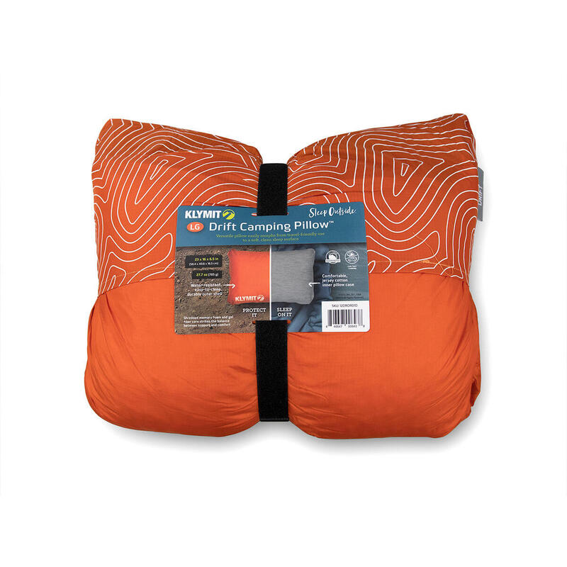 Camping Kissen - Drift Pillow Large Orange