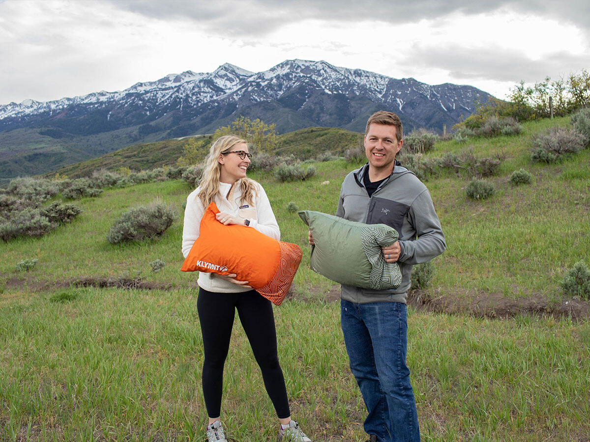 Poduszka turystyczna Klymit Drift Pillow Large - orange 6/6