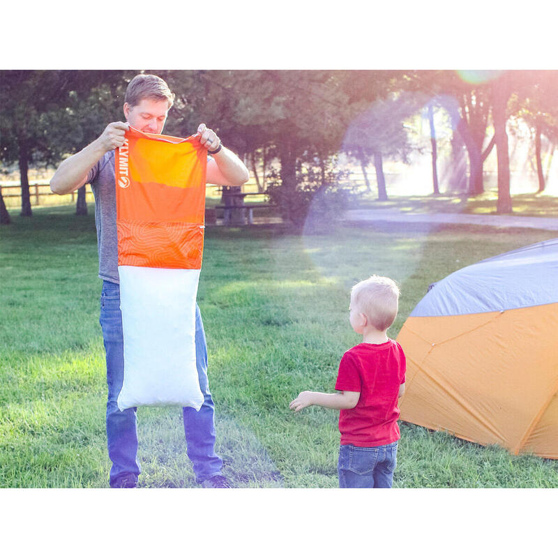 Camping Kissen - Drift Pillow Large Orange