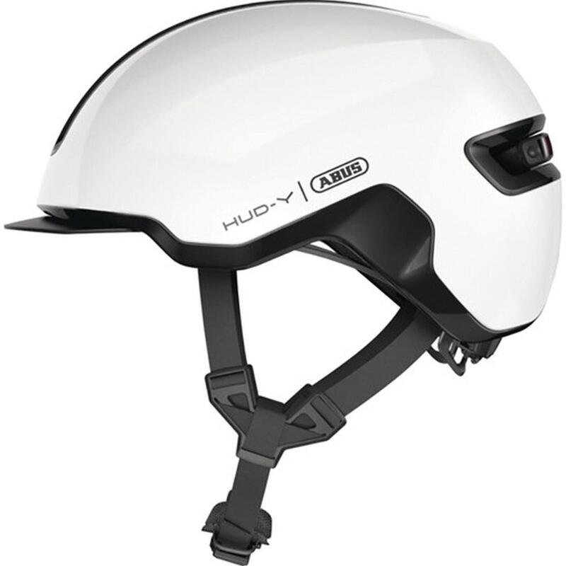 Casco de bicicleta Hud-Y Blanco Brillante