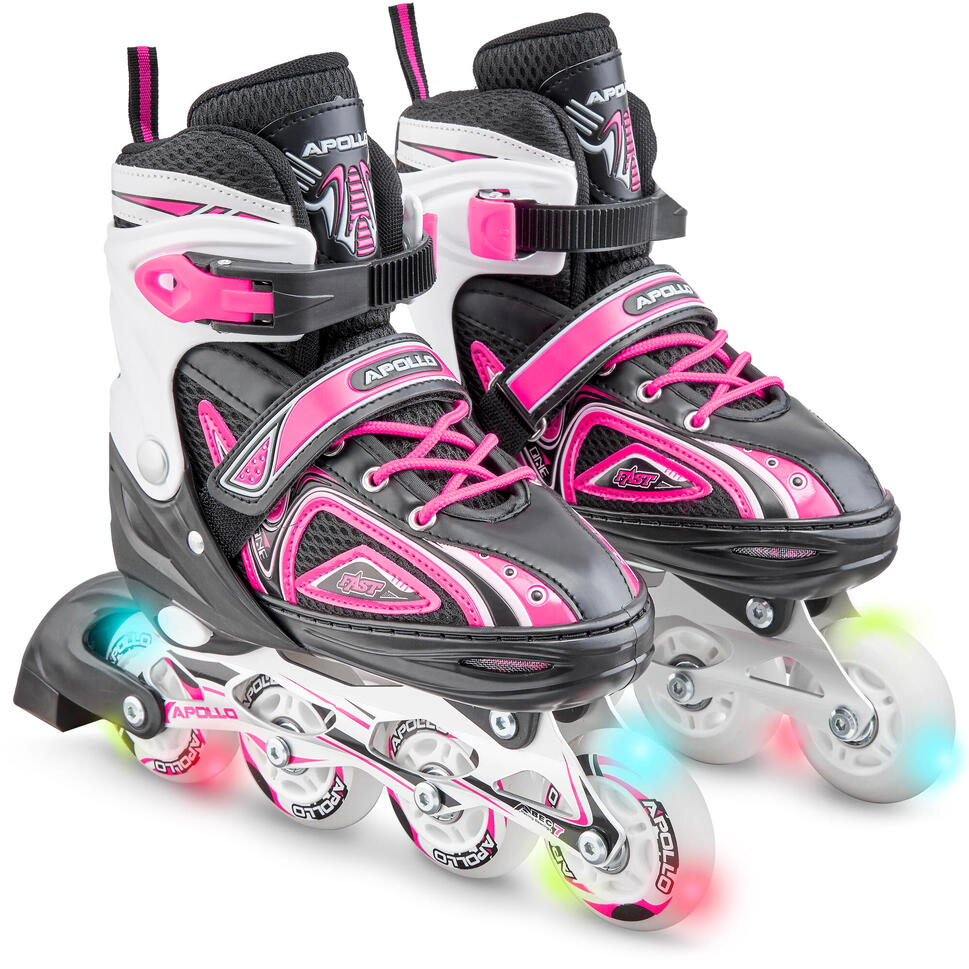 Ensemble De Rollers Pour Enfant - Taille Ajustable - Très Bon état