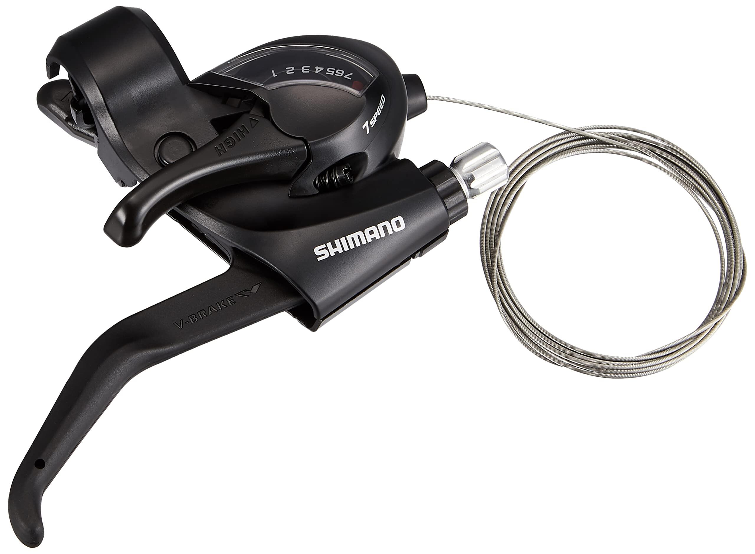 Dźwignia sterująca przerzutką i hamulcem tylnym 7v Shimano ST-EF41 3/3