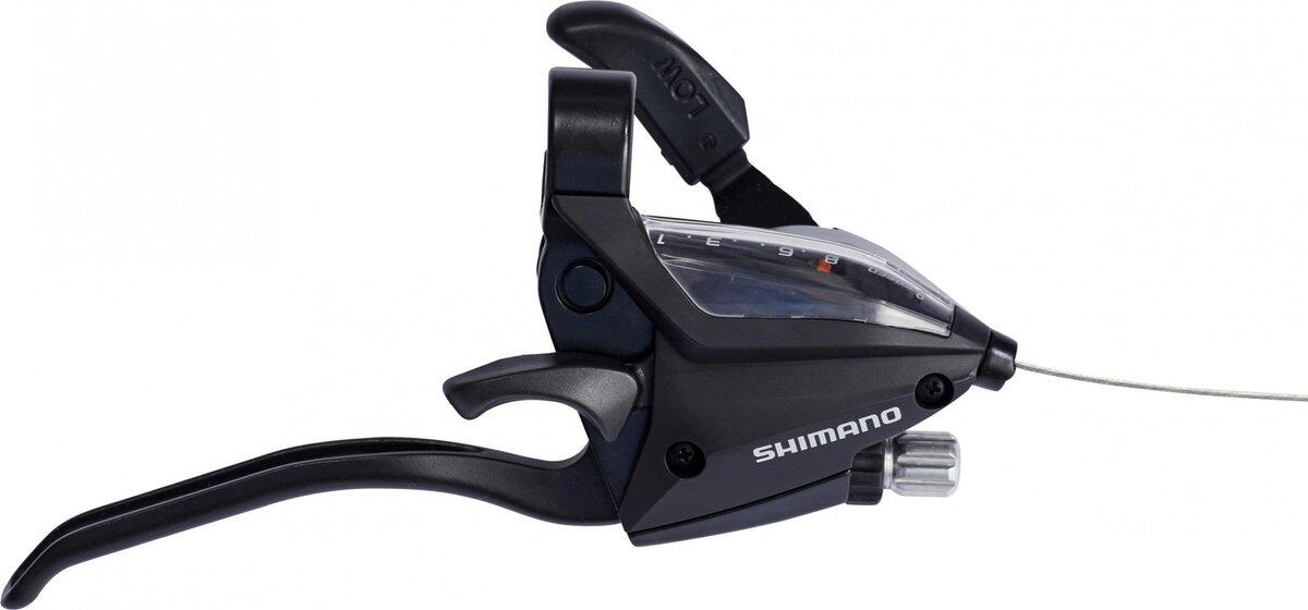 Shimano 8 vitesses Versteller avec levier de frein ST-EF500-4 Noir 3/3