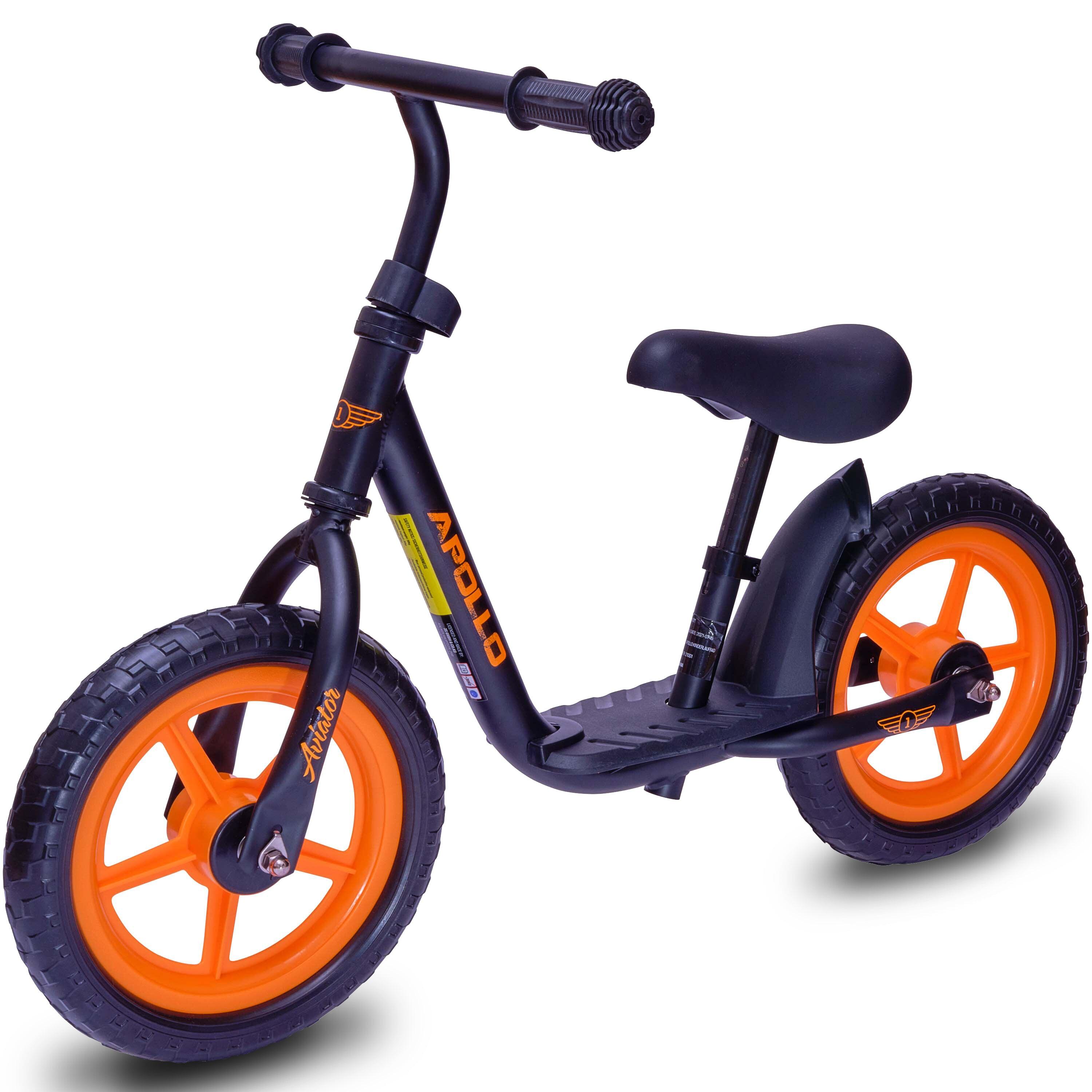 APOLLO Aviator Bicicleta sin Pedales de 12 Pulgadas – para Niñas y Niños