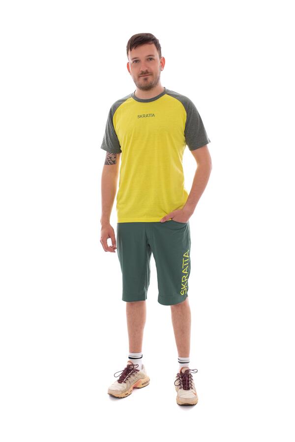 SKRATTA Funktionsshirt Bente Hemp Herren Strapazierfähig