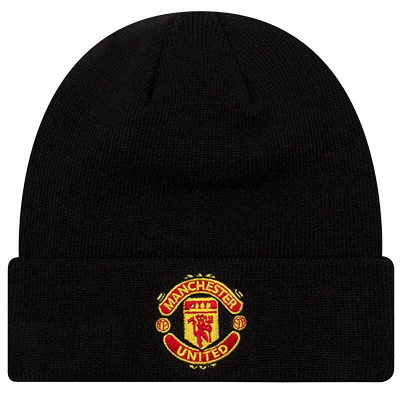 Muts voor heren New Era Core Cuff Beanie Manchester United FC Hat