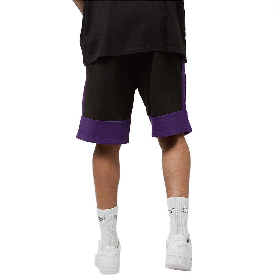 Spodnie sportowe męskie New Era Nba Colour Block Short Lakers